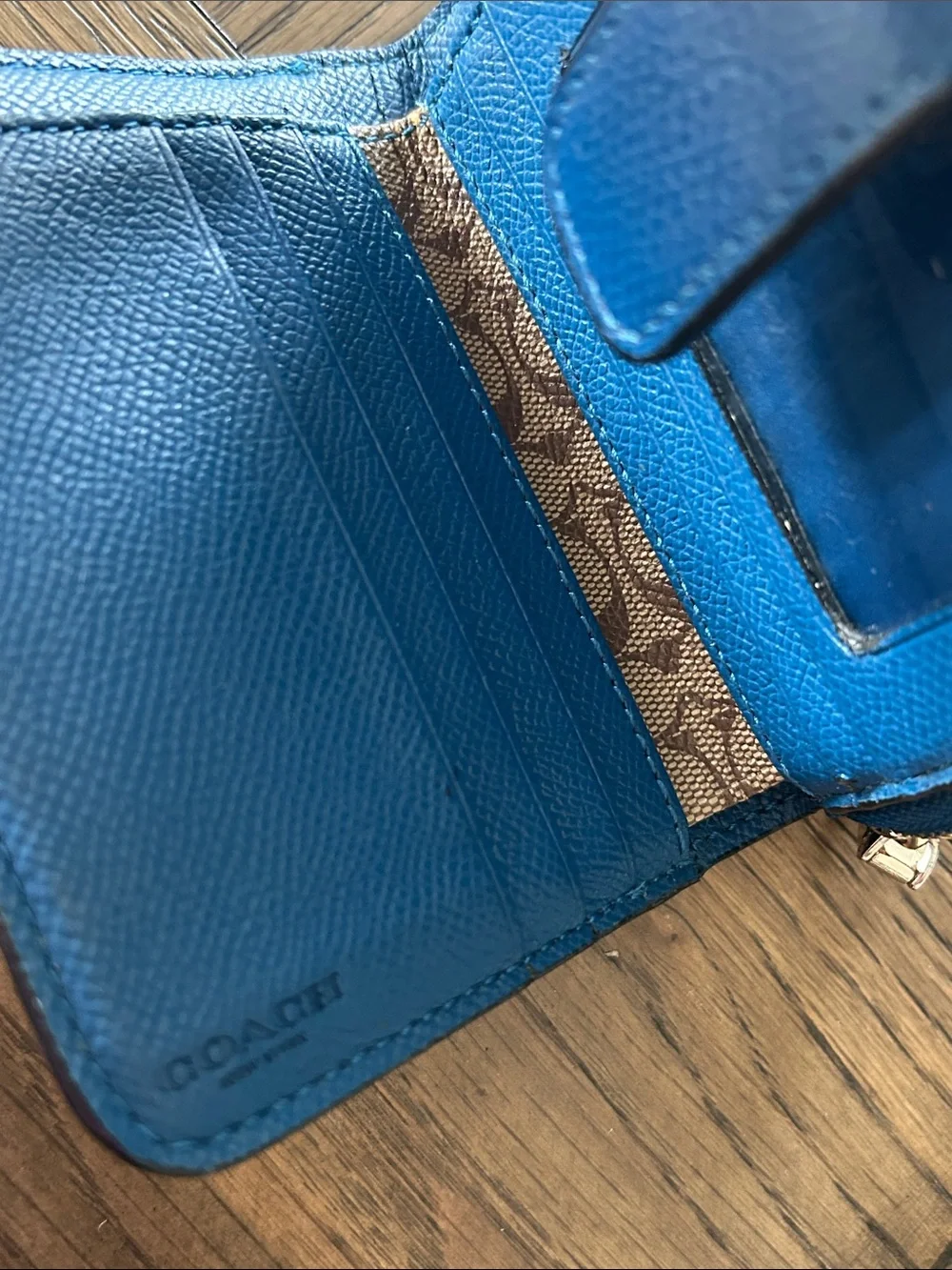 Coach  Leather  Wallet